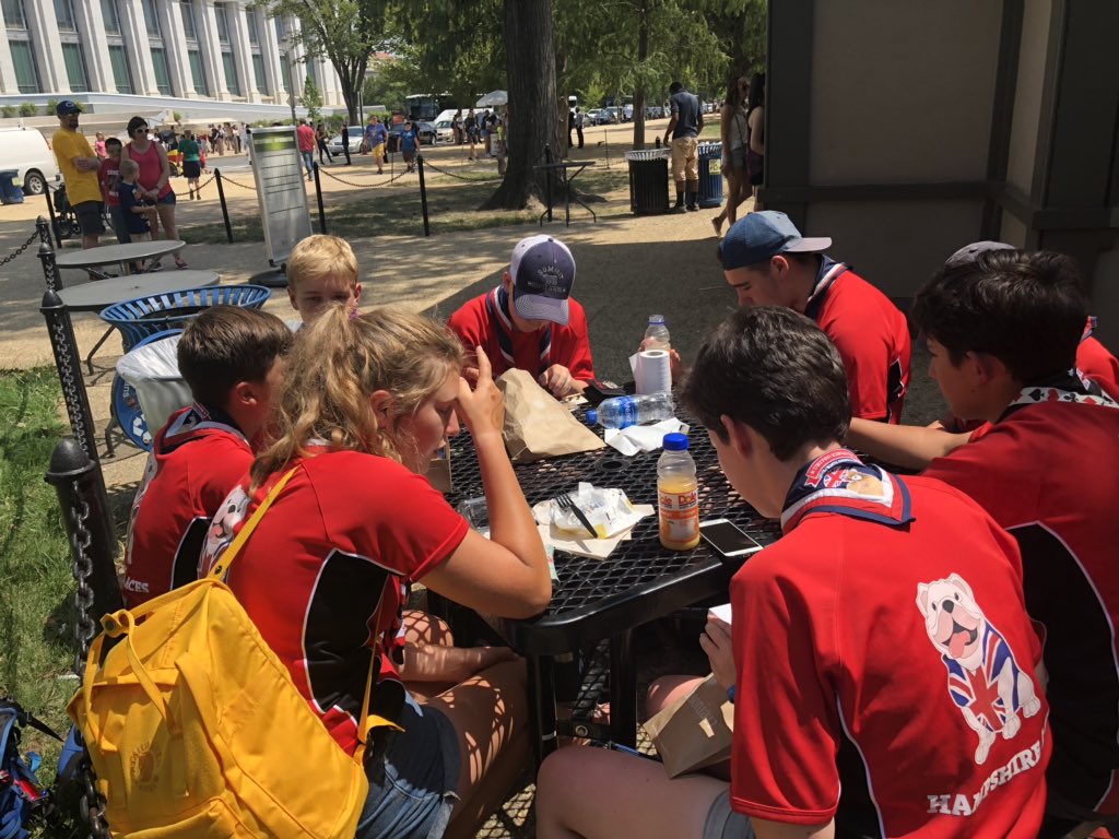 WSJunit56's tweet image. Quick lunch break before we carry on exploring D.C.