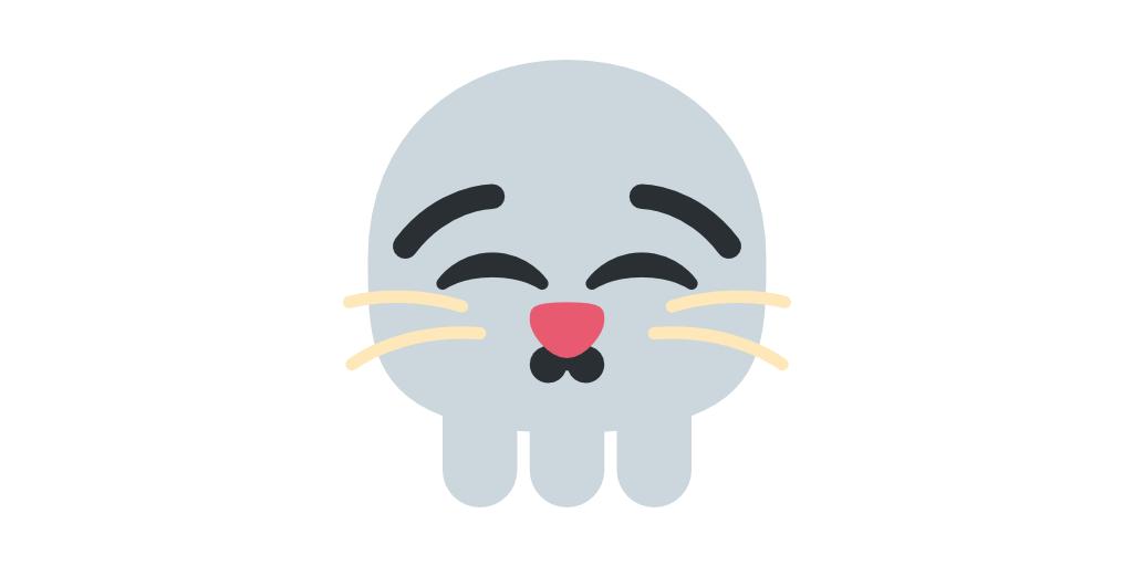 Emoji Mashup Bot 🫡 on X: 💀 skull + 😾 angry-cat =   / X