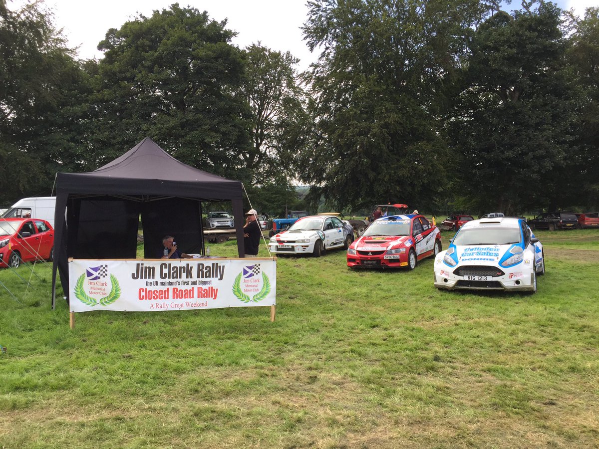 Rallying meets agriculture. <a href="/jim_clark_rally/">Borders Competitions Jim Clark Rally</a> being promoted today at the Berwickshire County Show in Duns. Make sure you have 8th - 9th Nov in your diary for the return of this great event #rally #closedroads