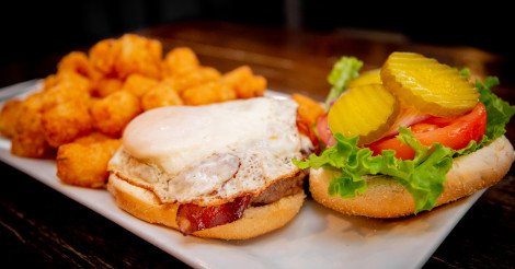 CornerPubBoston's tweet photo. Diet goals 💯🔥... Morning Burger https://t.co/Hg9CqVZsln