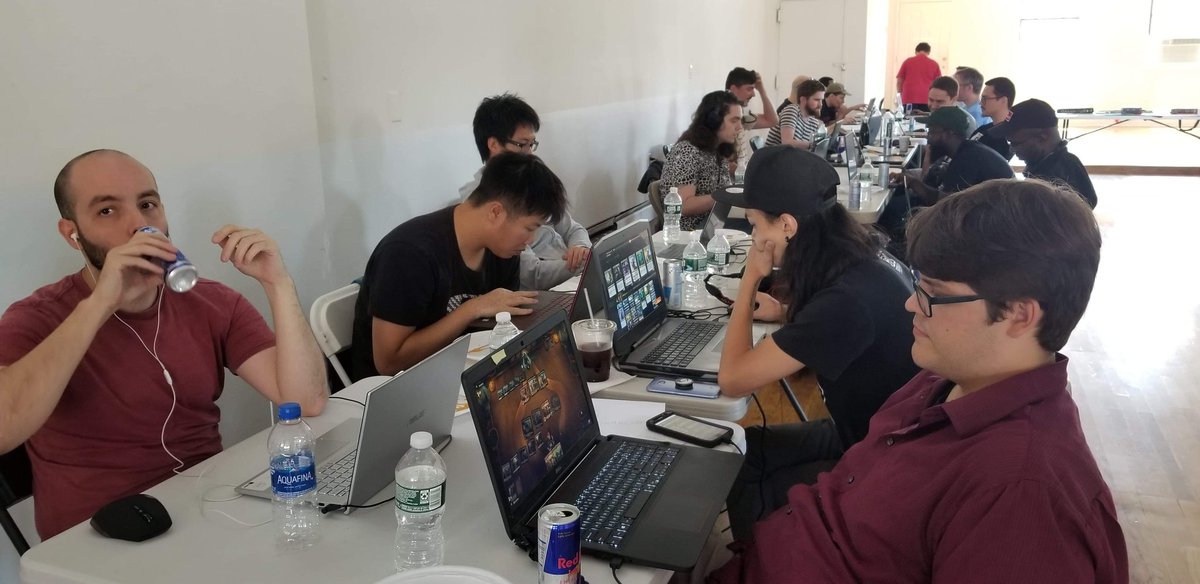 romndragon's tweet photo. @CGNYLAN MTGA tournament! https://t.co/viUNA5sHeF