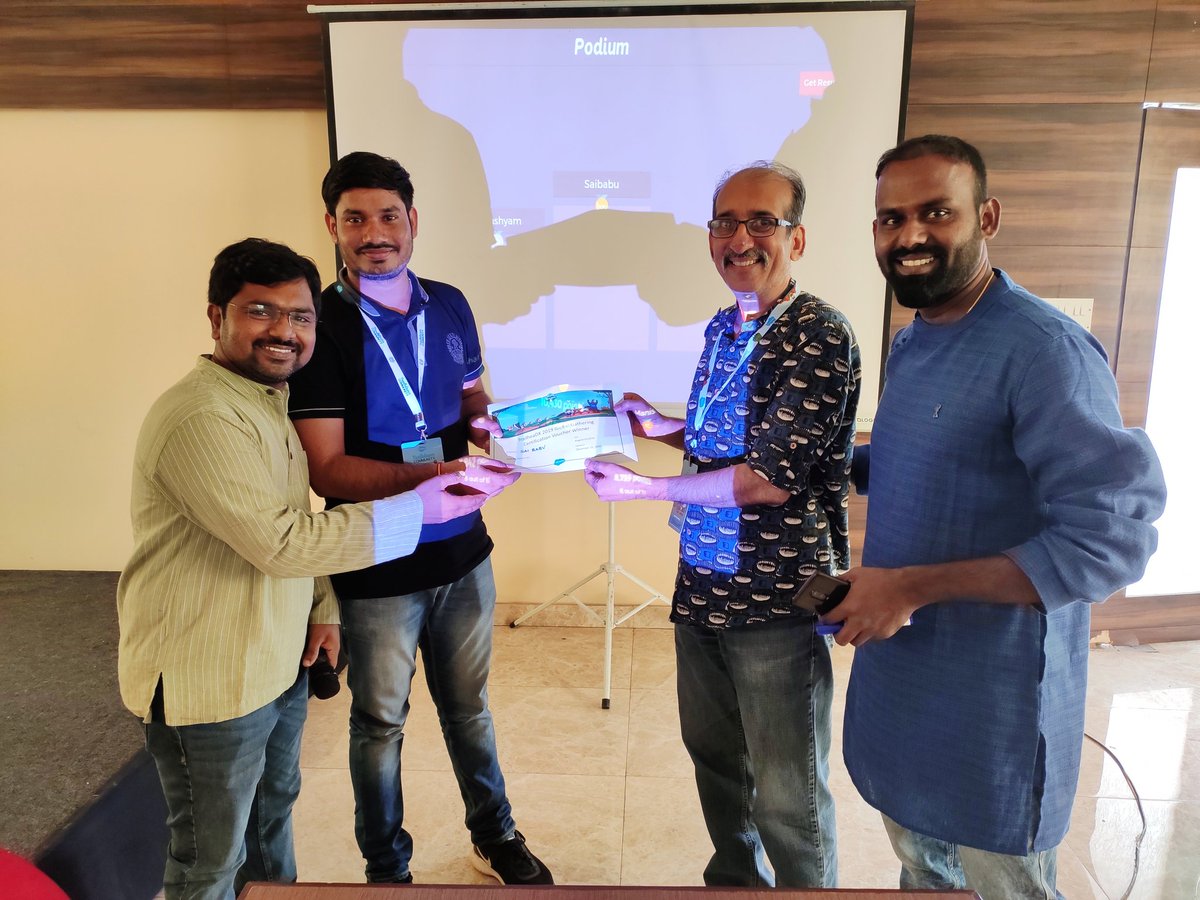 Jagan_ns_'s tweet photo. @RoshanKotla @atul31gupta @RupeshBhatia85 @madankhichi @adityanaag Here is myself in traditional attire as promised in our today's @sfb2bblr #TDXGG19 #BestOfTDX #TrailblazerCommunity.
It's @atul31gupta turn now!! ๐๐ https://t.co/VkklFFD7uj