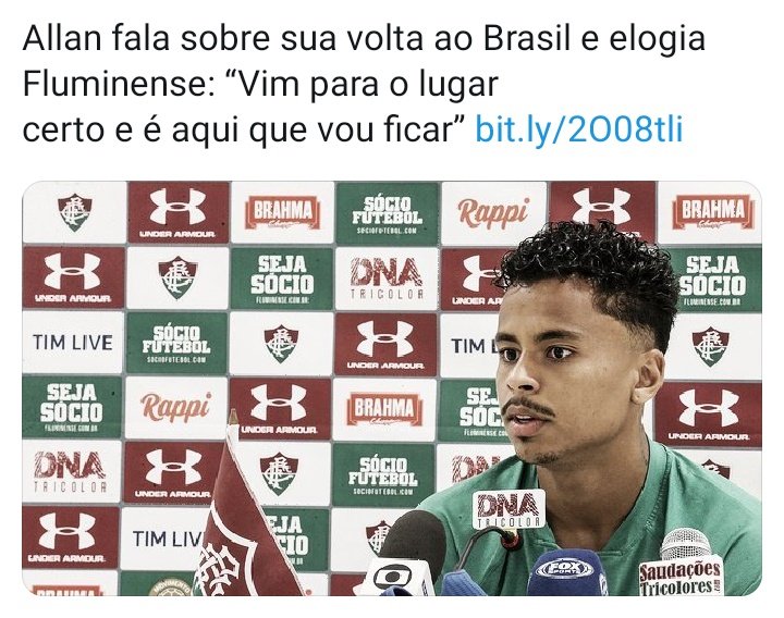 tuitafox's tweet image. quem não gosta do allan tem desvio de caráter além de jogar pra caralho tá muito feliz no fluminense e sempre demonstra isso