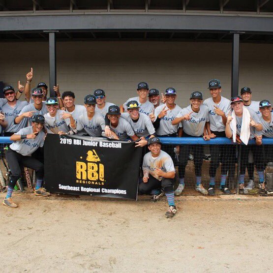 Marlins's tweet photo. We’re extremely proud of our @MarlinsRBI squads! 

Next up: WORLD SERIES, BABY: https://t.co/VXDufGAf8y https://t.co/RqfPWFJqaR