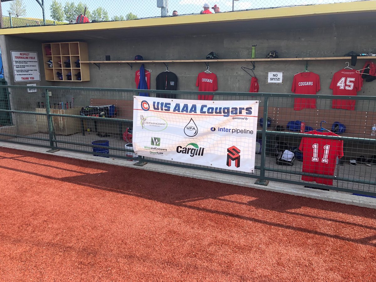 GladstoneRon's tweet photo. At Provincial Bantam AAA Finals in Okotoks. 1-1 in round robin play. A big THANK YOU again to our sponsors!#cropmanagementnetwork #wildeandco #cargill #ufatrevorsharek #interpipeline #stitchnmagician https://t.co/blcTlmo6yB