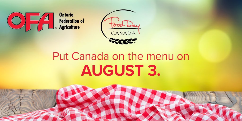 From coast to coast we’re celebrating #FoodDayCanada today! With a food system that’s second to none worldwide, we have reason to be proud. It’s the perfect day to show your love for Canadian food &amp; everyone involved in putting healthy, affordable food on our plates #CanadaIsFood