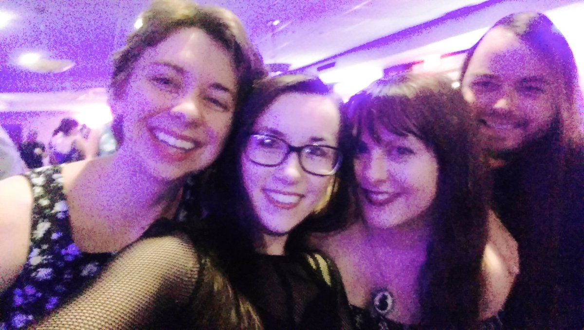 MazGoing's tweet photo. The @SheffieldGothic coven are finally leaving #IGALewis2019 - and what a week it's been! So many great  papers, talks, meeting friends &amp; making new ones (&amp; a ghost tour of Chicago!) Thanks to the organisers and @IGA_Goths - we can't wait for #IGA2021 already! #GothsAssemble https://t.co/XKGzIWpvx6