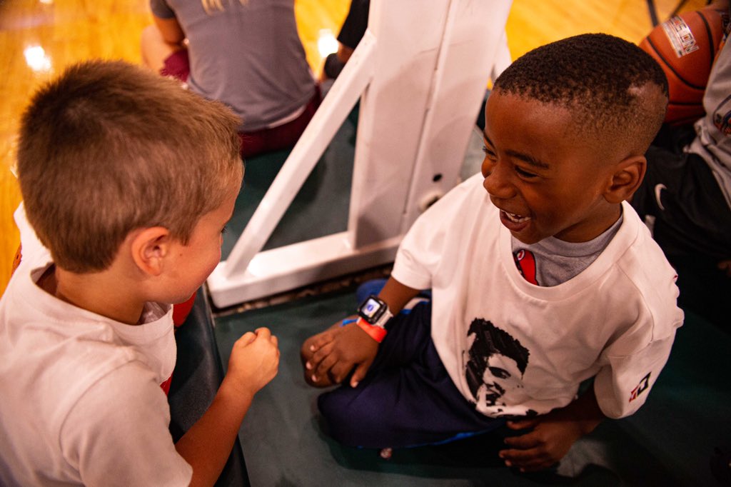 CJMcCollum's tweet photo. A week to remember. 6 years in and my kids camp ELITE. https://t.co/KkZFP52vCc