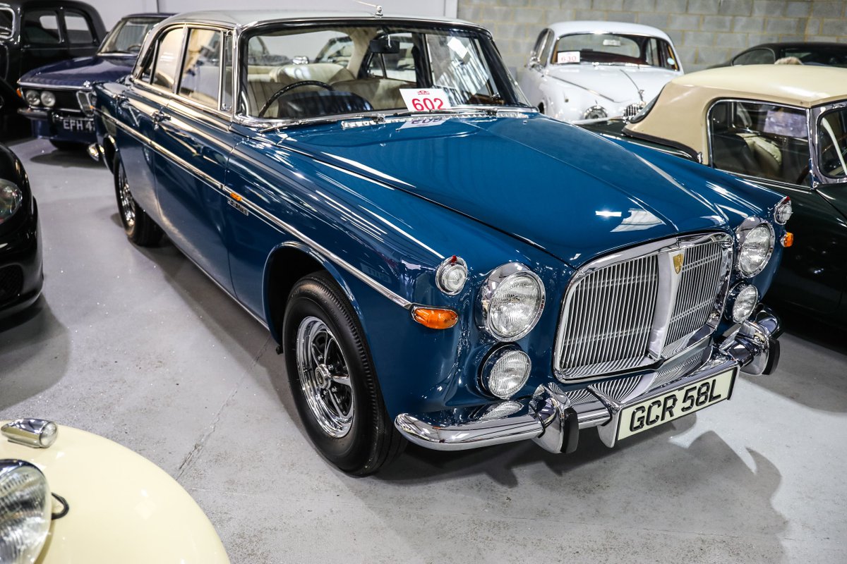 classiccarauc's tweet photo. SOLD! After some great bidding here in the room at the @WECevents , this exceptional 1972 #Rover Coupe P5B has sold above its estimate for £39,405 (inc. buyers premium) #CCA #Classicarauction #Auction https://t.co/RUzl63Edcn