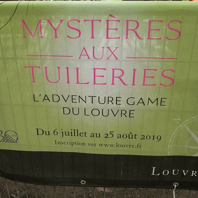 AbaziouPascal's tweet photo. Nice #escapegame organized by @museelouvre on a #leonardodavinci theme #garden #tuileriesgarden to open a #cryptex https://t.co/ZeIjiria4A https://t.co/hCw9Hcrgw9