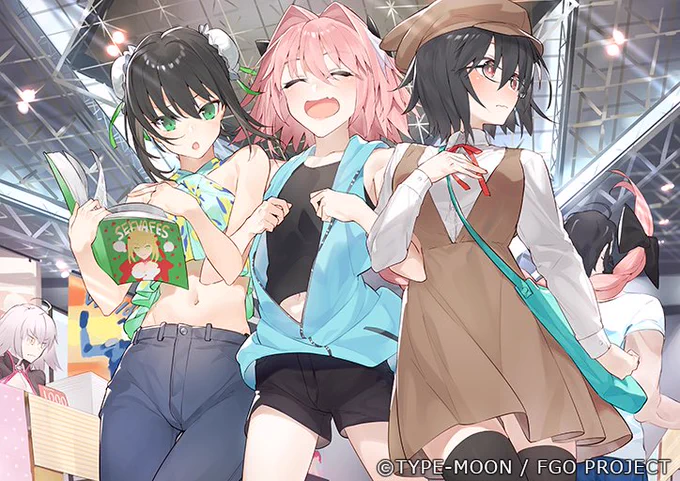 Fate/Grand Order Fes. 2019 ～カルデアパーク～にてルルハワアイランドのイラストを担当させていただきました!イベントに参加される方は是非是非楽しまれてくださいー!
#FGOフェス #FGO4周年 