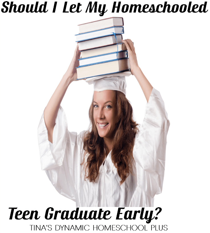 The question should I let my homeschooled teen graduate early crossed my mind a few years before high school. Here's what we decided. buff.ly/2VjE9VM #ihsnet #homeschooling #highschool