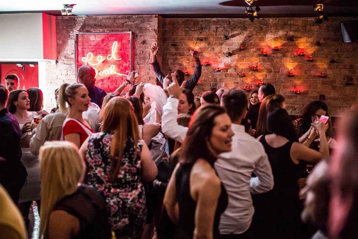 Who's joining us tonight? 🕺💃 We'll  be serving up cocktails and good times til late. Book here: reddoor.uk.com