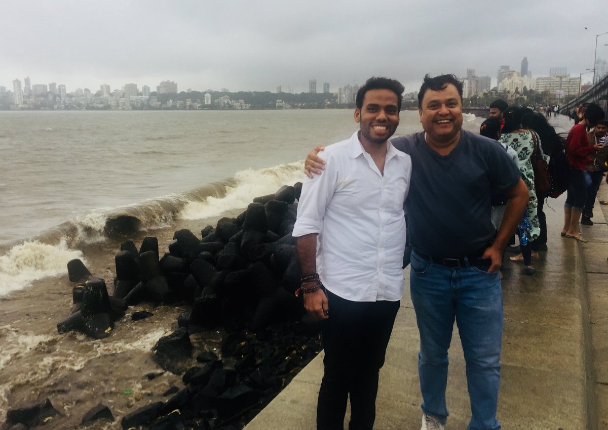 Birgunj's tweet photo. Great catch up with @ChaiMIRROR today at Mumbai . Thanks for taking me around Chai.
We talked a lot about our Singapore days. Long live Asia Journalism Fellowship
#AJF2017 https://t.co/WjKAXoIVz5