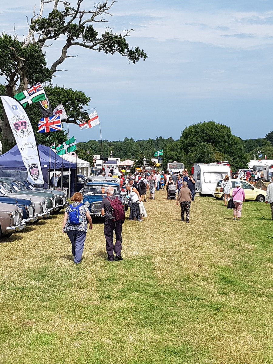 Great to see it so busy at #torbaysteamfair today.  Hope you all have a great day.