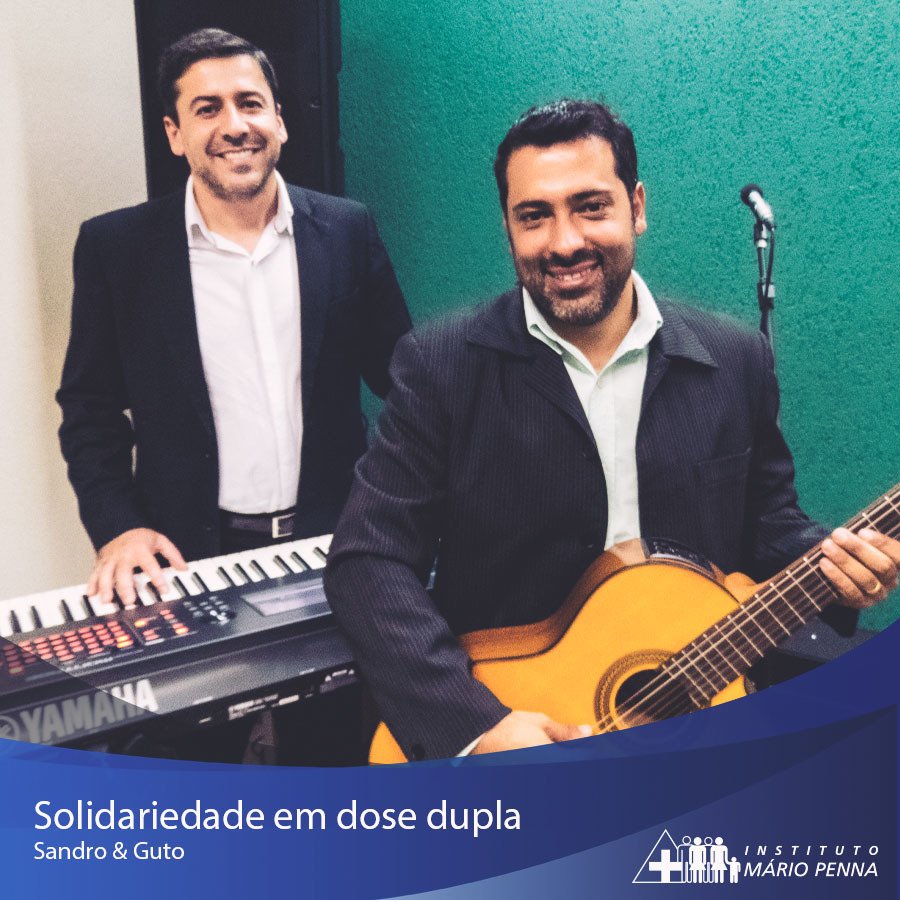 MarioPenna's tweet photo. Há dois anos de voluntariado junto ao Instituto Mário Penna, a dupla sertaneja Sandro e Guto tem sido parte fundamental nas ações realizadas com o Coral de Laringectomizados. Saiba mais no link https://t.co/W7ImJcZytP https://t.co/D2yY2pgE77