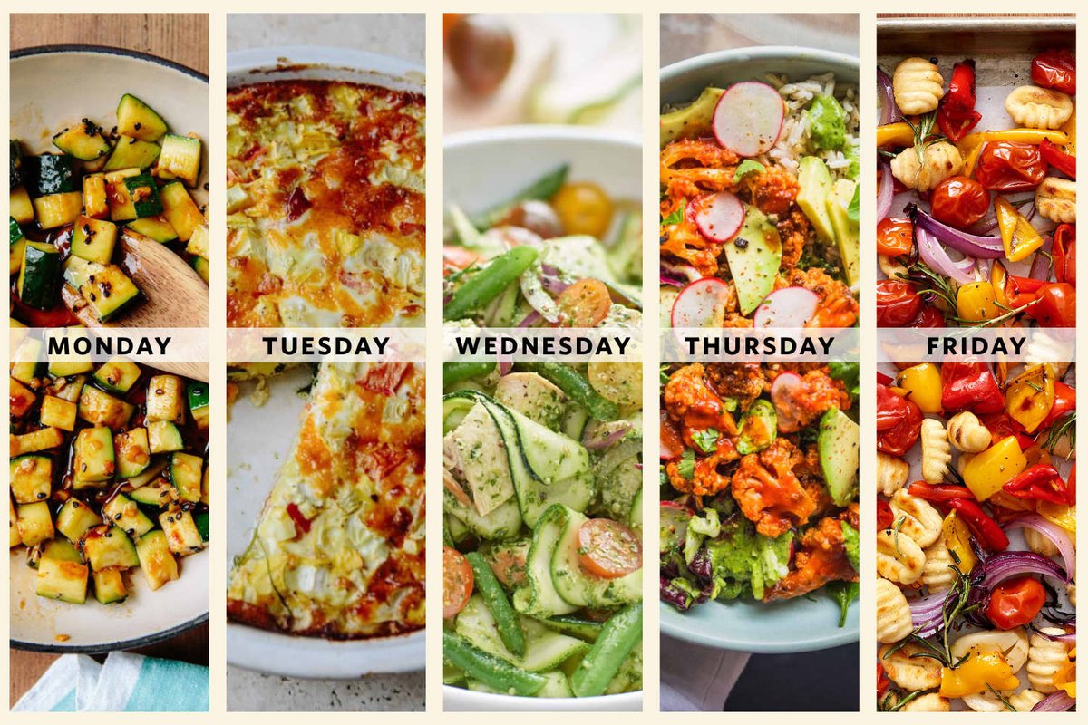 Next Week's Meal Plan: 5 Flexible Vegetable-Driven Dinners for Two trib.al/vDCcrMd