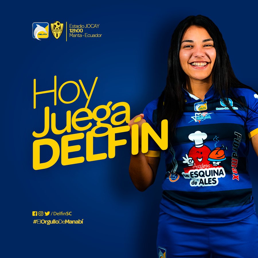 ¡POR LOS 3 PUNTOS!💙💛
⏰ 12h00
🏟 Estadio Jocay
⬜ Entrada Gratuita
#ElOrgulloDeManabí
#SuperLigaEc
#CetáceasDeCorazón