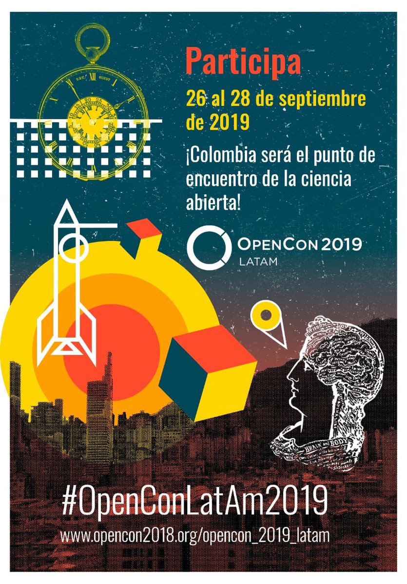 RedGCTI's tweet image. La #RedGCTIRecomienda #OpenConLatAm2019 #CienciaAbierta cc @matg20 @johanajaramillo @adrisoacha @carobotero @Karisma @colfreepress