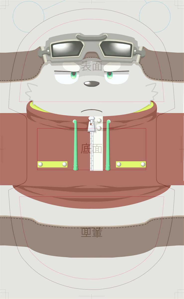 関西けもケ8で出すグッズの予約を受け付けます！
天麩羅くん(左)、ハリガネさん(右)のファスナー付きポーチ2種類を頒布予定です。（画像は試しに印刷して組み立てたイメージです）
購入希望の方は欲しいキャラと個数をリプやDMで送ってください。お取り置きしておきます。
→続く