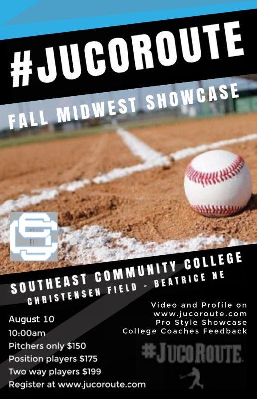 jucoroute's tweet photo. We are inside a week (Aug 10th) for our 1st Showcase with @SCCBASEBALLNE in Beatrice, NE!
🔥🔥Reserve your spot today🔥🔥
https://t.co/JxD0iyBsYt

College Coaches from NAIA, JUCO, DI,II,III will all be represented!

@TParks1986 
@theyardNE @Prospects_NE  @NebraskaHSBase https://t.co/tl4guGizB2