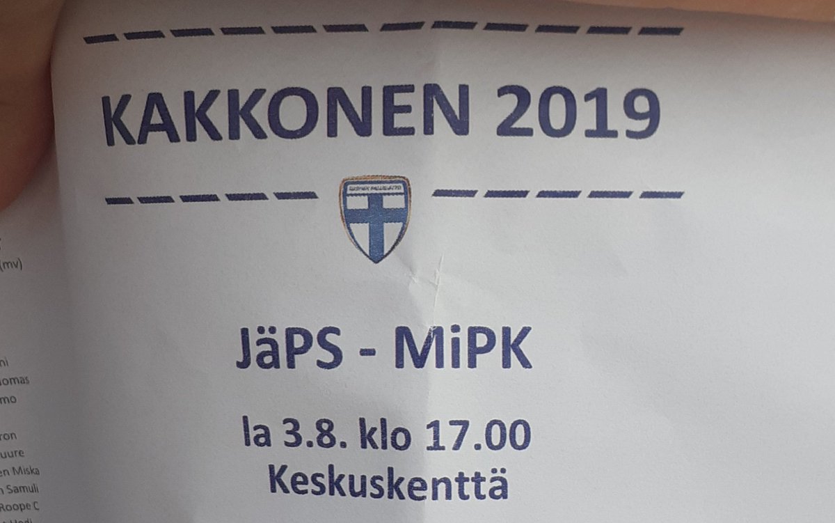 PanuPP7's tweet photo. Pitkästä aikaa paikanpäällä #kakkonen #jäps #mipk https://t.co/U0jgqZeKUA