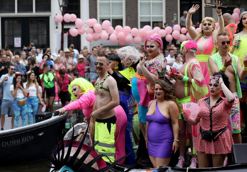 Reuters On Twitter Amsterdam Canal Pride Parade Celebrates Stonewall Anniversary