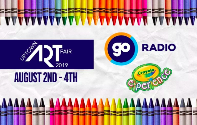 Make your way to Uptown all weekend for the <a href="/UptownArtFair/">Uptown Art Fair</a>! 

Come find Go Radio &amp; we'll get you in to <a href="/mallofamerica/">Mall of America</a>'s <a href="/Crayola/">Crayola</a> Experience goradiomn.com/join-go-radio-…