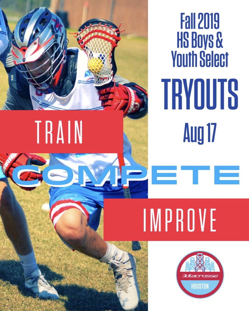 Fall Tryouts for @3dHoustonTX