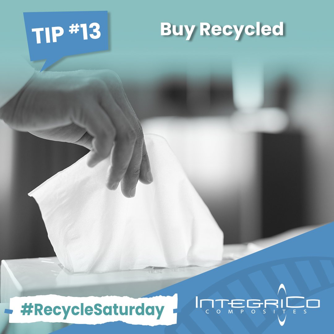 IntegriCo_'s tweet photo. In order to really minimize your carbon footprint, it's important to not only recycle regularly but also support greener business practices. Items that are made from recycled goods are more likely to be reycled again once you have finished using them! #RecycleSaturday https://t.co/EsFFyZKAnK