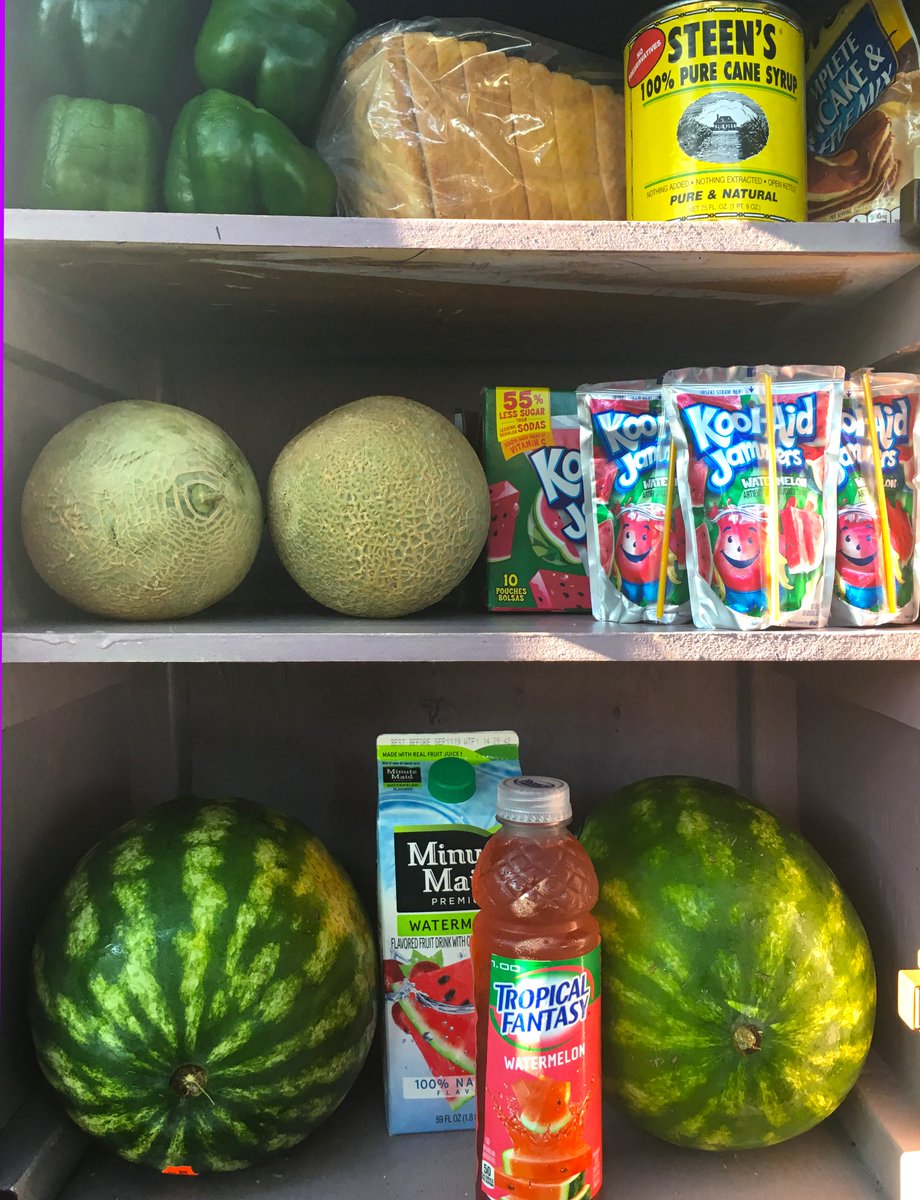 Celebrate #NationalWatermelonDay by contributing something watermeloney to a little free pantry near you. #algierspoint #pointpride