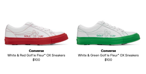 converse golf le fleur colorblock