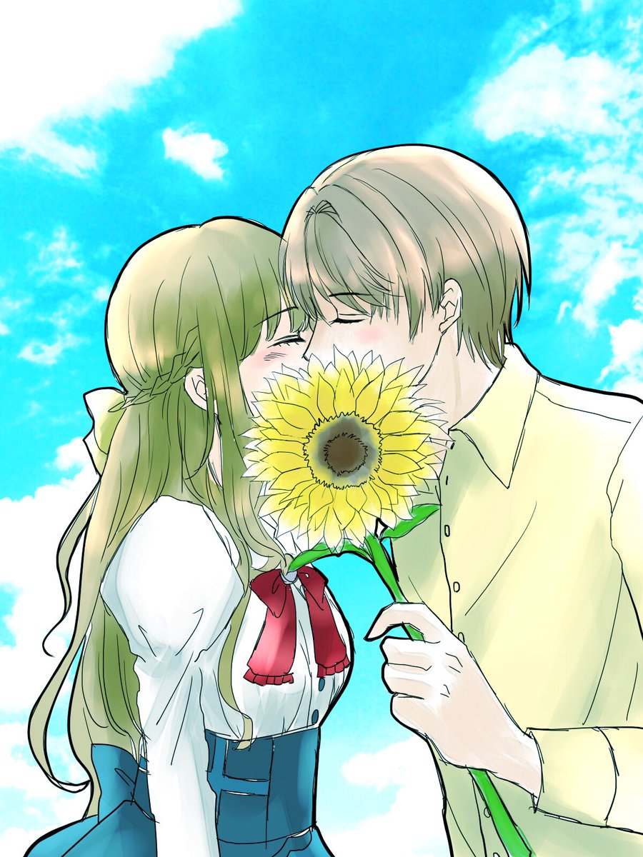 Twitter पर マコ お題 ひまわり イケメン革命 エドガーとアリス きっとエドガーはおひさまの下でまっすぐ背を伸ばすひまわり に憧れがあったと思うの ひまわりはエドガーのお花 イケシリ版深夜の真剣お絵描き文字書き60分一本勝負 イケメン革命 イケレボ