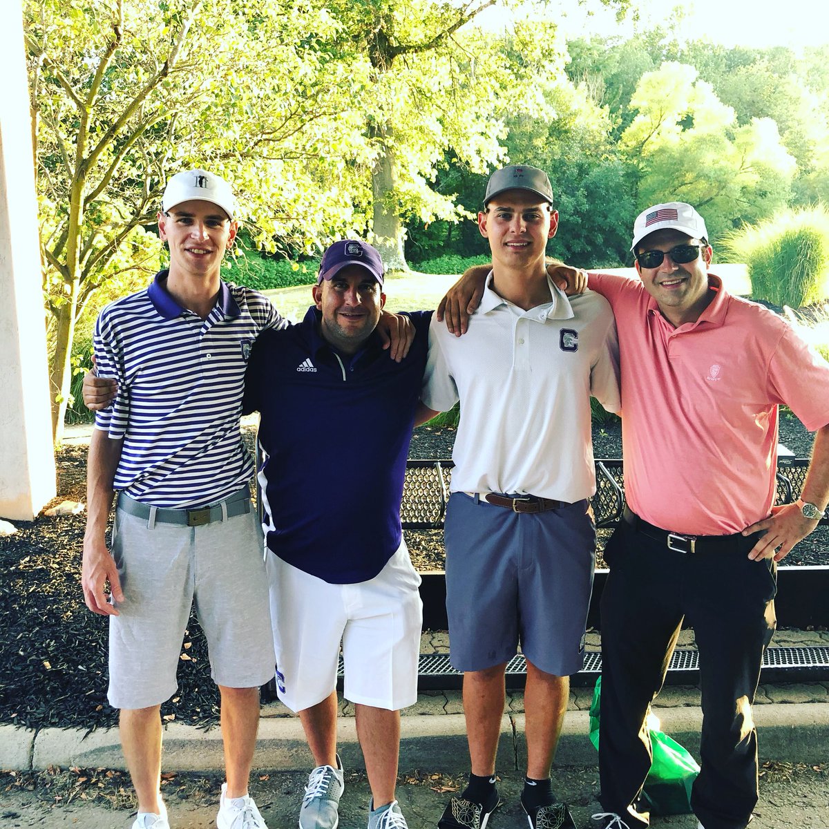 coachgarciapga's tweet photo. Thank you @CapCrusaders and #VarsityC for getting everyone back together for another fun day on the links https://t.co/D7mwjFh6lG