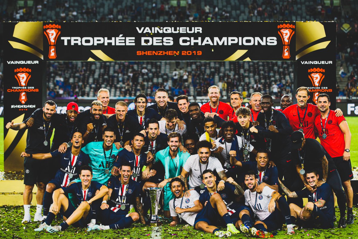 Sporf On Twitter 1995 1998 2013 2014 2015 2016 2017 2018 2019 Psg Inside Win The Trophee Des Champions For A Record Ninth Time Https T Co 9d8f7epugw