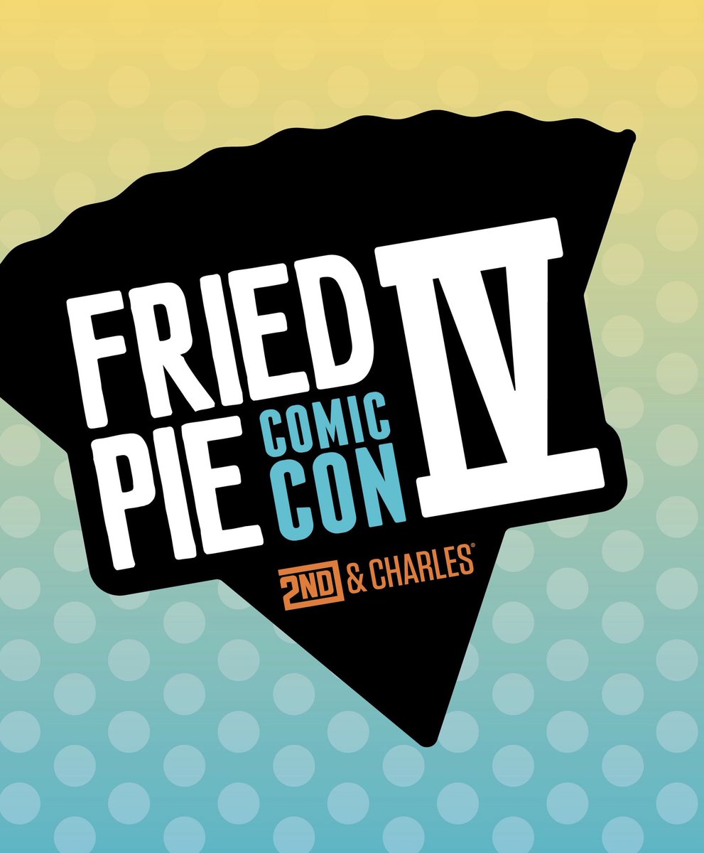 friedpiecomics's tweet photo. Today’s the day! See everyone at noon at #2ndandCharles Kennesaw, GA for our 4th Annual Fried Pie Con. #FriedPieCon https://t.co/Uh0EBS2SvJ