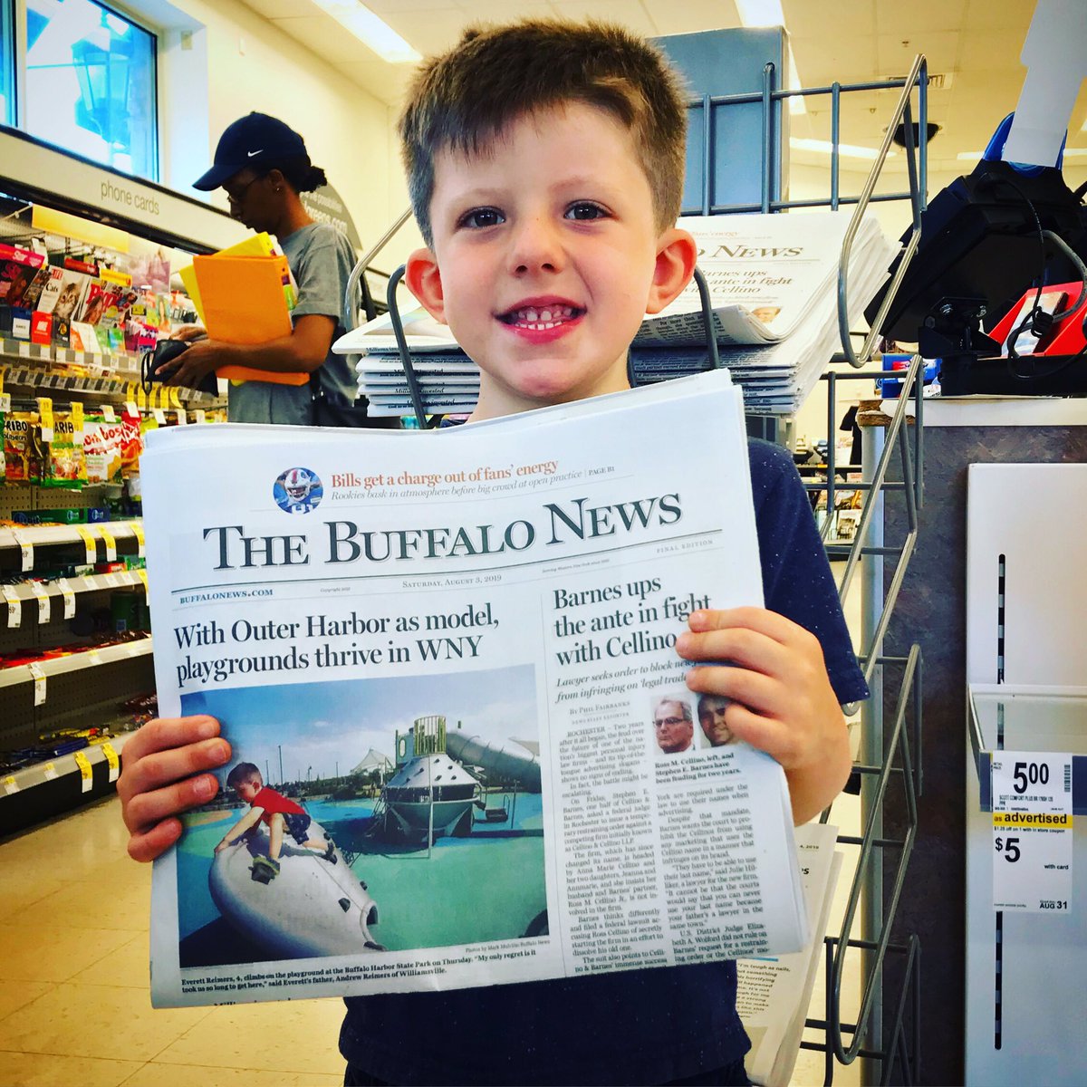 AndrewJ_Reimers's tweet photo. Everett’s #playgroundlife is front page news! https://t.co/5p4Ps6MW6a