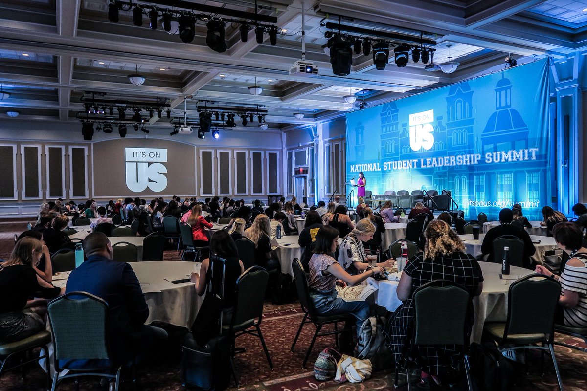 ohiou's tweet photo. We're honored to host the inaugural It's On Us National Student Leadership Summit! 

Thank you @ItsOnUs for bringing students from all over the country to OHIO to learn about creating a culture of consent, bystander intervention and survivor support. #IOUSummit https://t.co/fouO1AZRwF