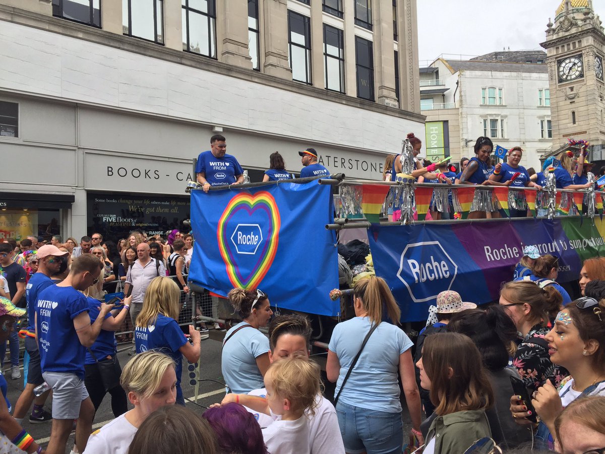 GerardHarkin's tweet photo. With HQ in Burgess Hill, great to see @RocheDiaUK #RochePride #RocheOPEN #BrightonPride #BrightonPride2019 https://t.co/MKCFfj4tmA