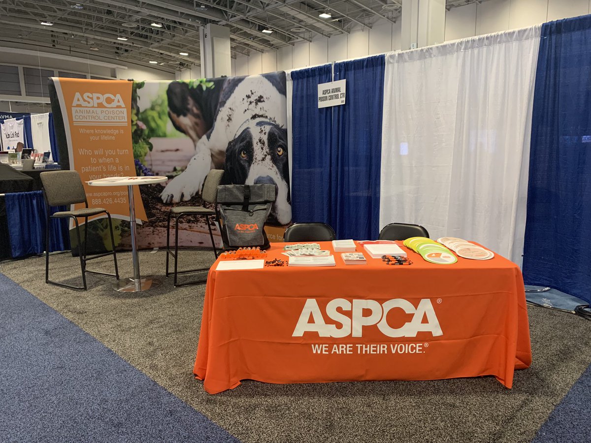 Aspca Animal Poison Control Center Come See Us At Avma19 At Booth Number 3093 For Educational Materials And A Surprise Giveaway