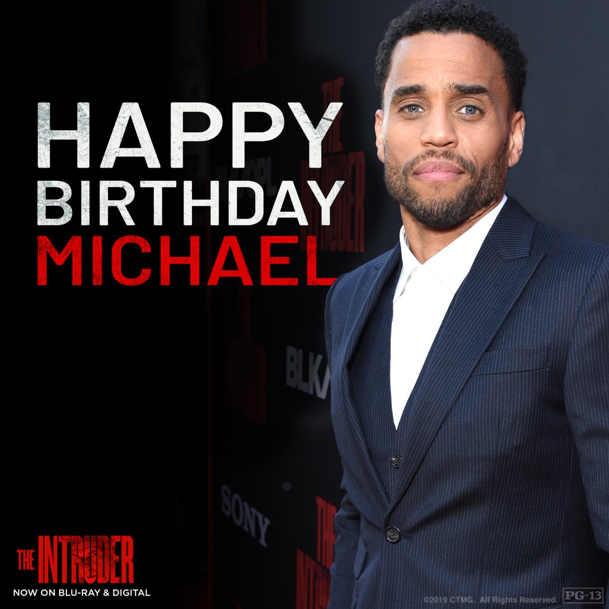 Those baby blues can intrude in our life anytime. Happy Birthday <a href="/MichaelEaly/">Michael Ealy</a>! 😘