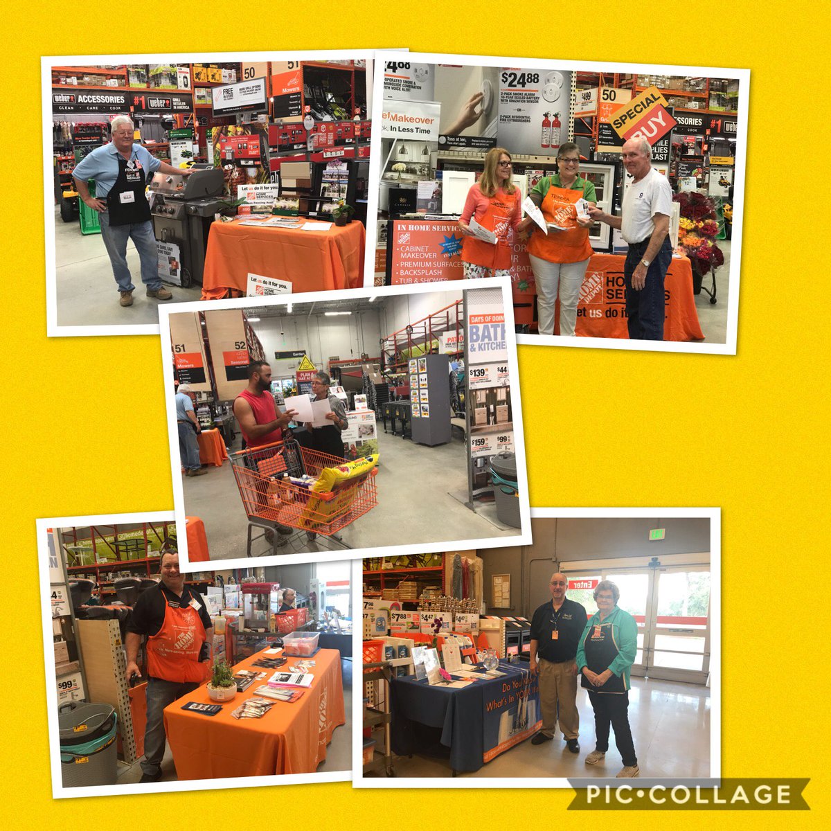 Services event at  store 0273!  Thanks to all the vendors who showed up!
