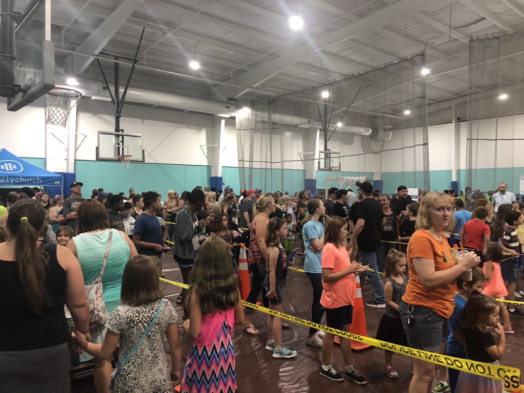 VolusiaOnline's tweet photo. @VolusiaOnline helping out, sharing information, and meeting lots of new friends at the Edgefest Back to School Party today! Come see us and get some cool school swag and sign up for your online courses today! @volusiaschools #vcsallin #volforyou https://t.co/KDVJO00hct