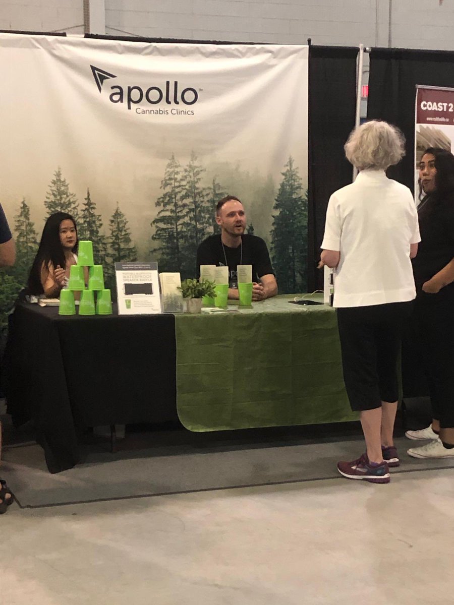 The team at <a href="/ApolloCannabis/">ApolloCannabis</a> is here. Visit and say hello! 👋 #MuskokaCannabisExpo