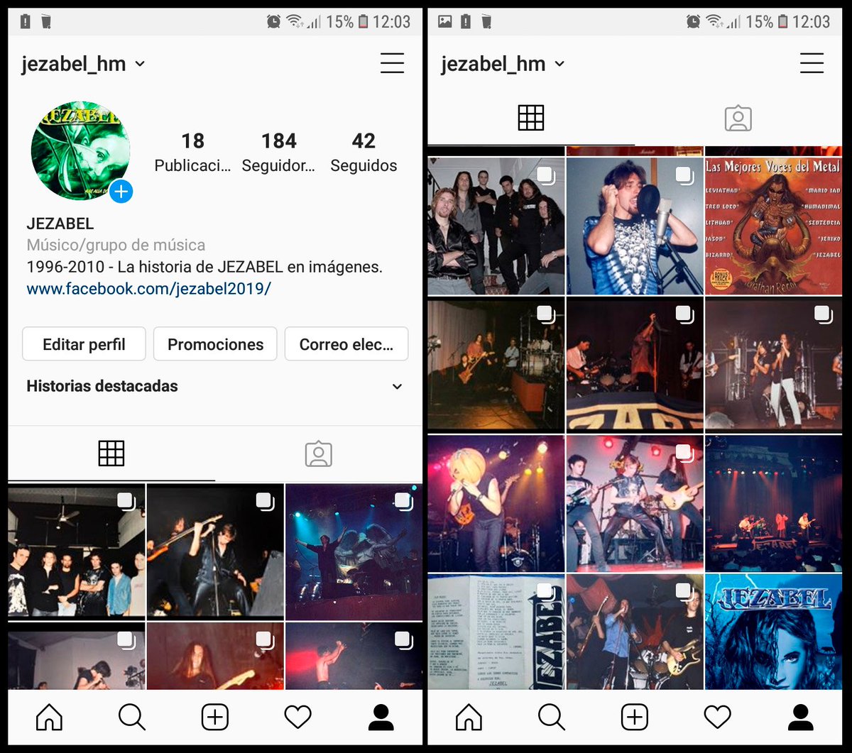 1996-2010 - La historia de JEZABEL en imagenes. Seguila en: instagram.com/jezabel_hm/