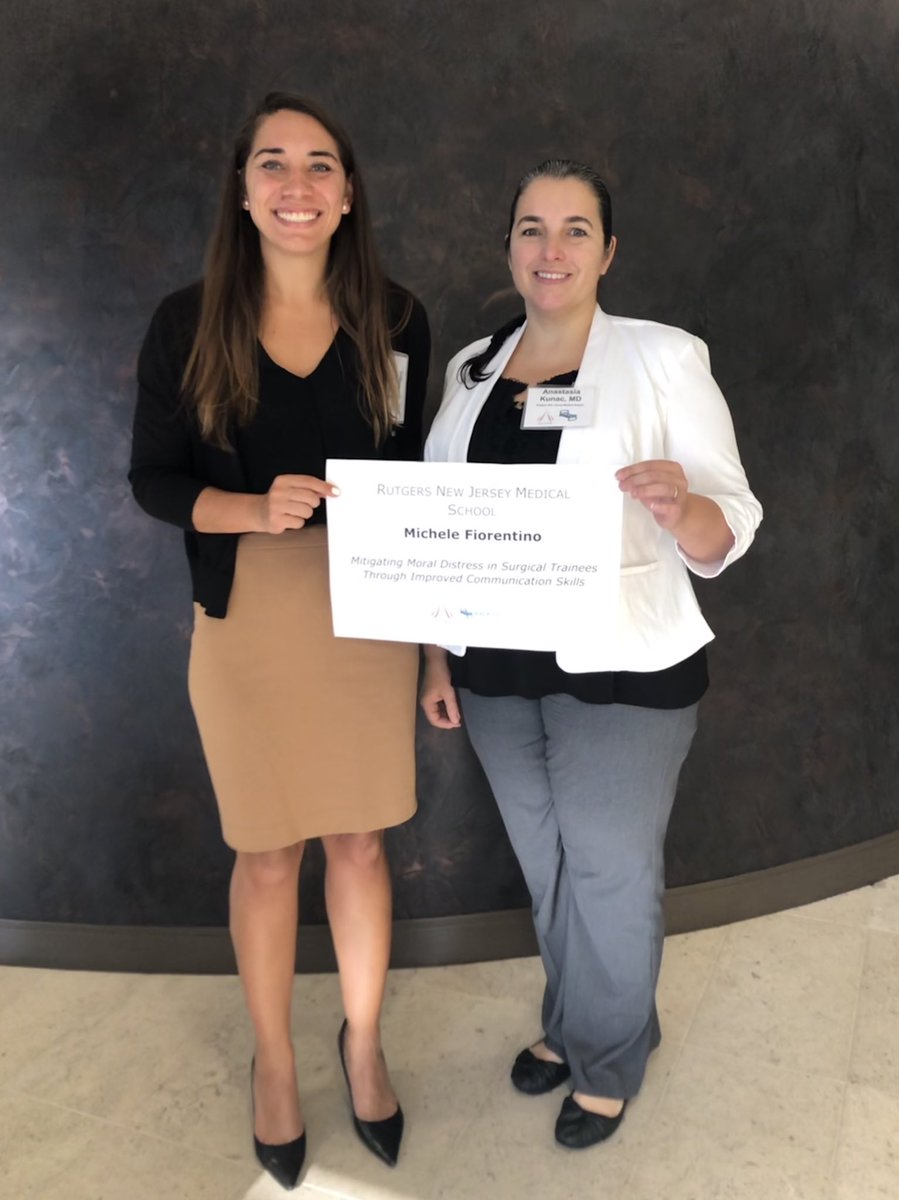 Presenting our work on mitigating moral distress in surgical residents and learning about all the other awesome resident led projects at the <a href="/acgme/">ACGME</a> #BackToBedside Collaborative Meeting