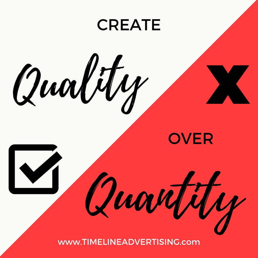 Timeline_ADs's tweet photo. Should you maintain your quality and post less frequently, or sacrifice your quality to push out tons of content?
-
Follow us on instagram @timelineadvertising to find out!
↡
𝙬𝙬𝙬.𝙏𝙞𝙢𝙚𝙡𝙞𝙣𝙚𝘼𝙙𝙫𝙚𝙧𝙩𝙞𝙨𝙞𝙣𝙜.𝙘𝙤𝙢
#TimelineAdvertising #Socialmedia #SMM https://t.co/Qza6dx2plS