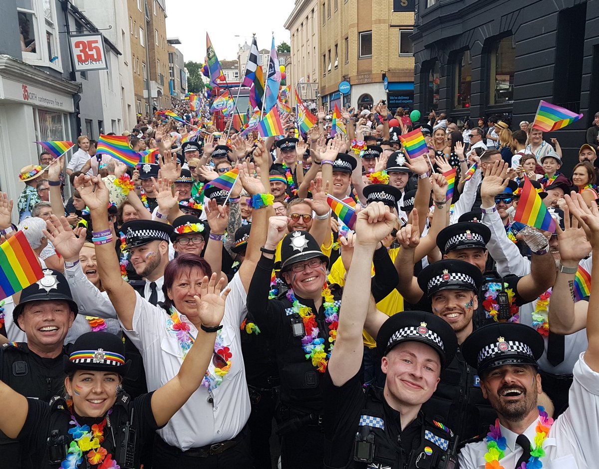 #BrightonPride2019 @SurreyPolice @sussex_police @NCA_UK @metpoliceuk @CityPoliceCB @CCGavinStephens @CCGilesYork @KatyBourne @SXP_LGBT @SurreyBeatLGBT @Inspmarkevans @DCCJoShiner