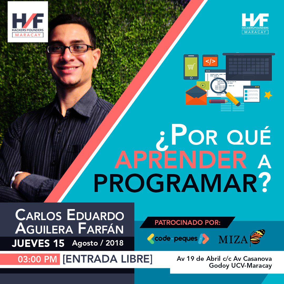 Hackers and Founders Maracay tweet media