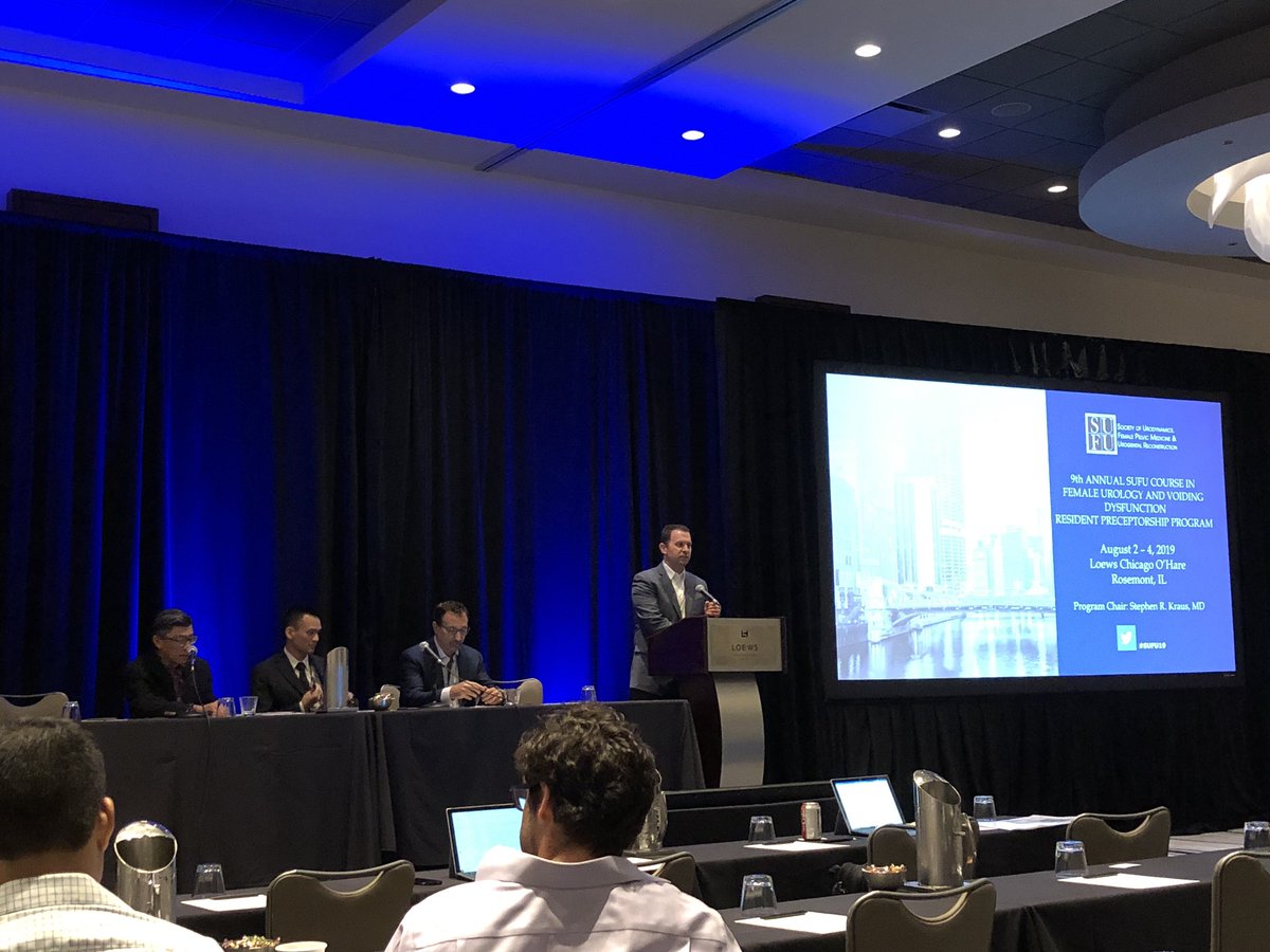 Dr. Mourtzinos representing <a href="/LaheyUro/">Lahey Urology</a> at SUFU Preceptorship #SUFU19